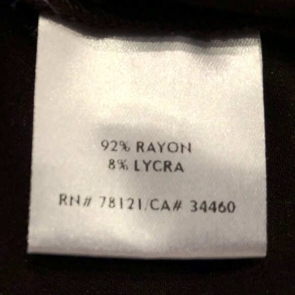 Eileen Fisher Scoop Neck Sleeveless Knit Tank Top in Chocolate Brown Size XS - Picture 8 of 9